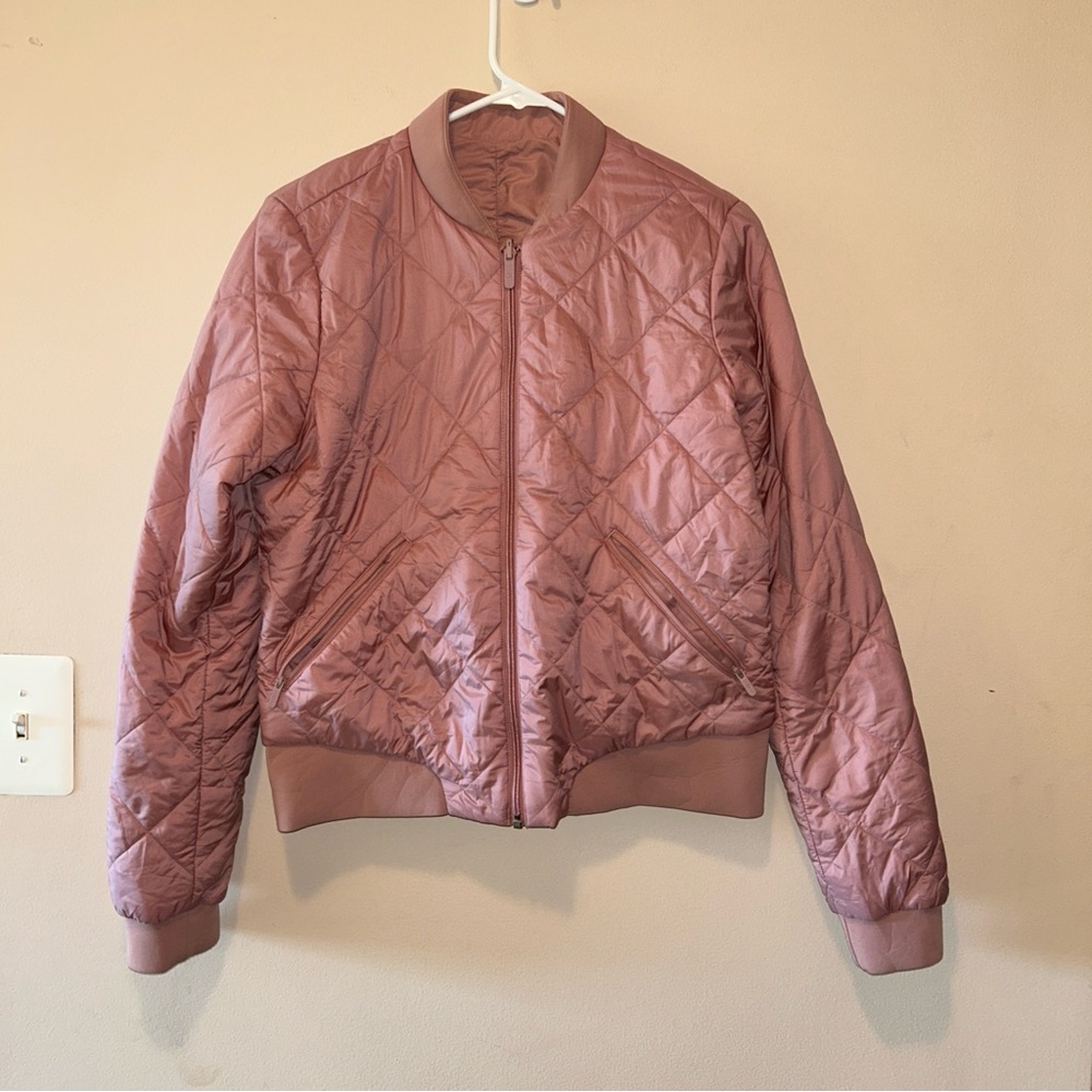 Lululemon Pink Bomber Jacket